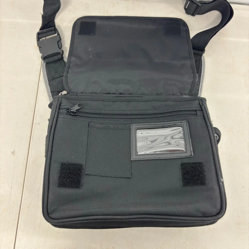 Lowepro LX 160 Camera Messenger Bag Black Nylon Padded Shoulder Strap DSLR Case